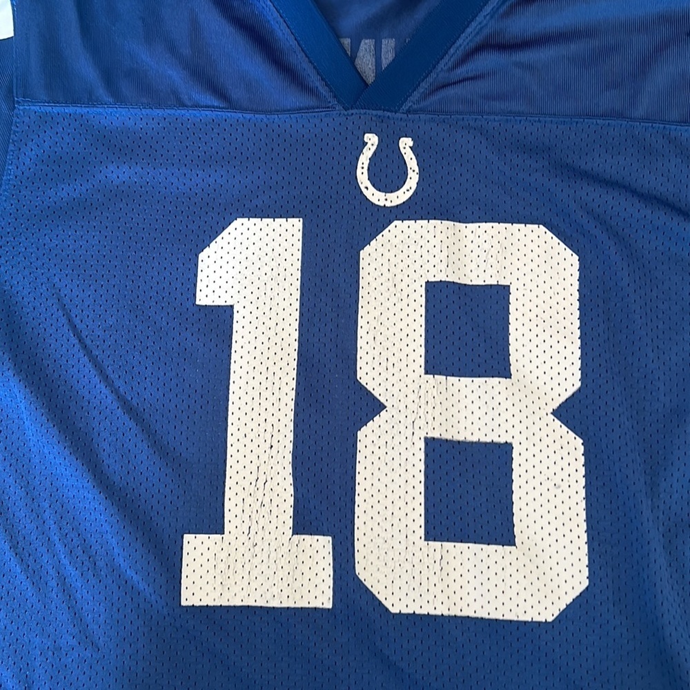 Reebok NFL Colts Manning Jersey (L) Boys - Picture 2 of 8